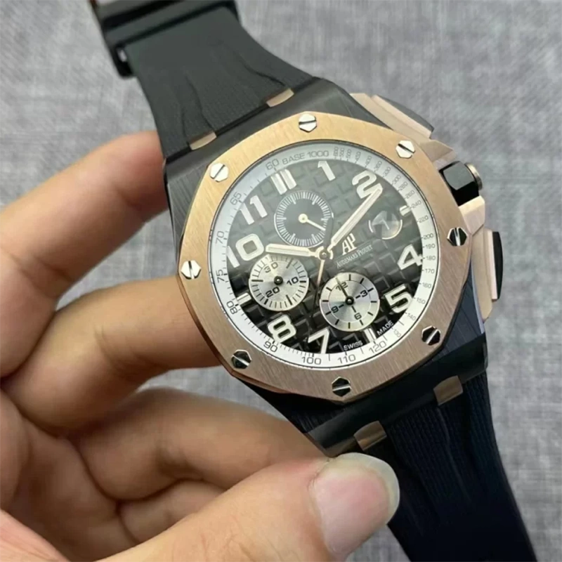 Modified Dial-APF New Color Royal Oak Offshore 44mm RG Bezel (AAAAA version) - 图片 3