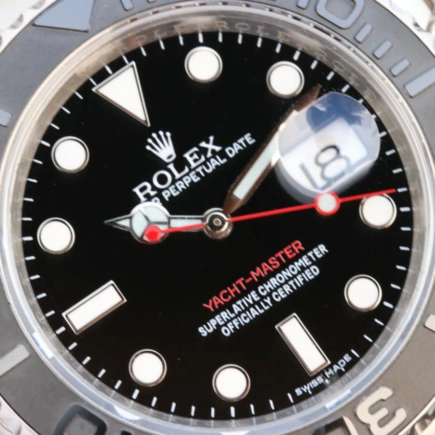 YACHT MASTER 1 ( BLACK & BLUE DIAL ) STAINLESS STEEL 40MM M116622 - 图片 9