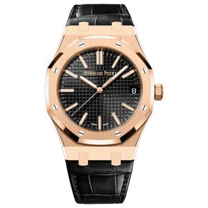 ROYAL OAK SELFWINDING 50TH ANNIVERSARY Ref. 15510OR.OO.D002CR.01 This 18-carat pink gold Royal Oak Selfwinding in 4