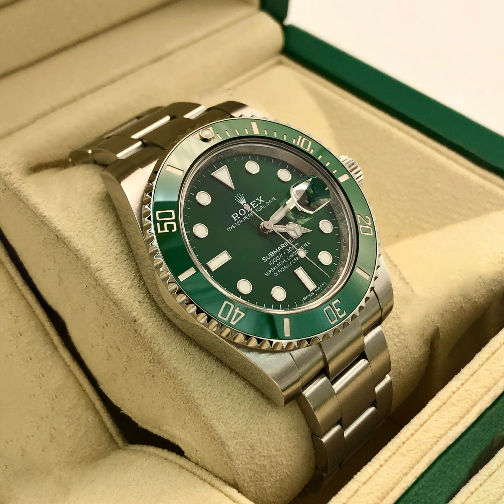 Rolex Submariner 116610LV-0002 Black Disk Watch (AAAAA version) - 图片 3