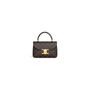 CELINE TEEN NINO BAG IN TRIOMPHE CANVAS