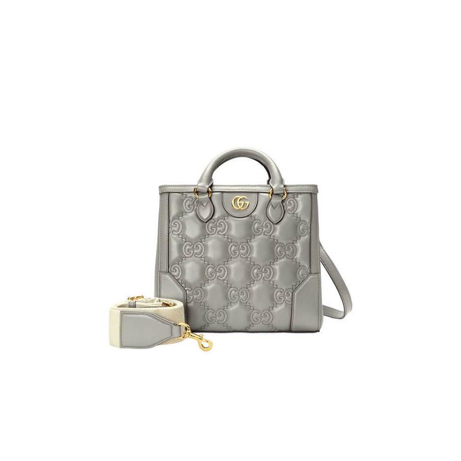 GG matelass?? mini top handle bag