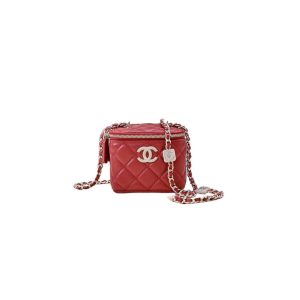 CHANEL Small Vanity with Chain(HIGH-END GRADE)