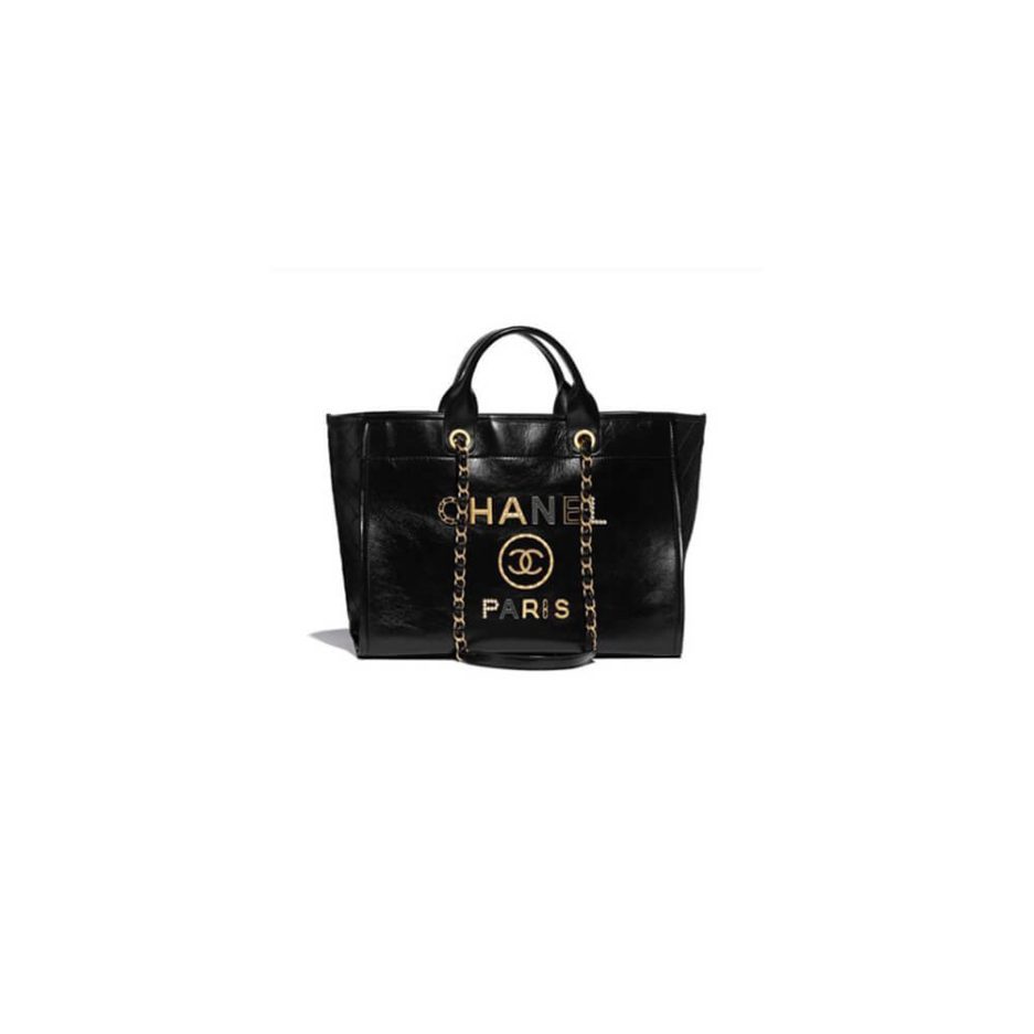 CHANEL LARGE DEAUVILLE TOTE