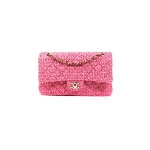 Chanel Tweed Medium Classic Flap Bag