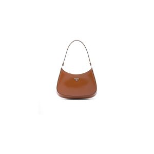 Prada Cleo brushed leather shoulder bag