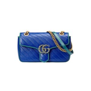 GG Marmont small matelasse shoulder bag