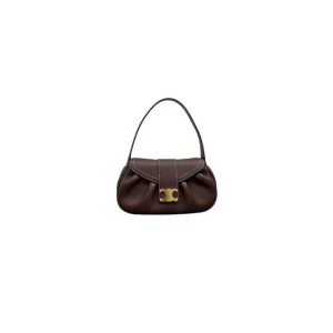 CELINE Medium POLLY bag in soft calfskin