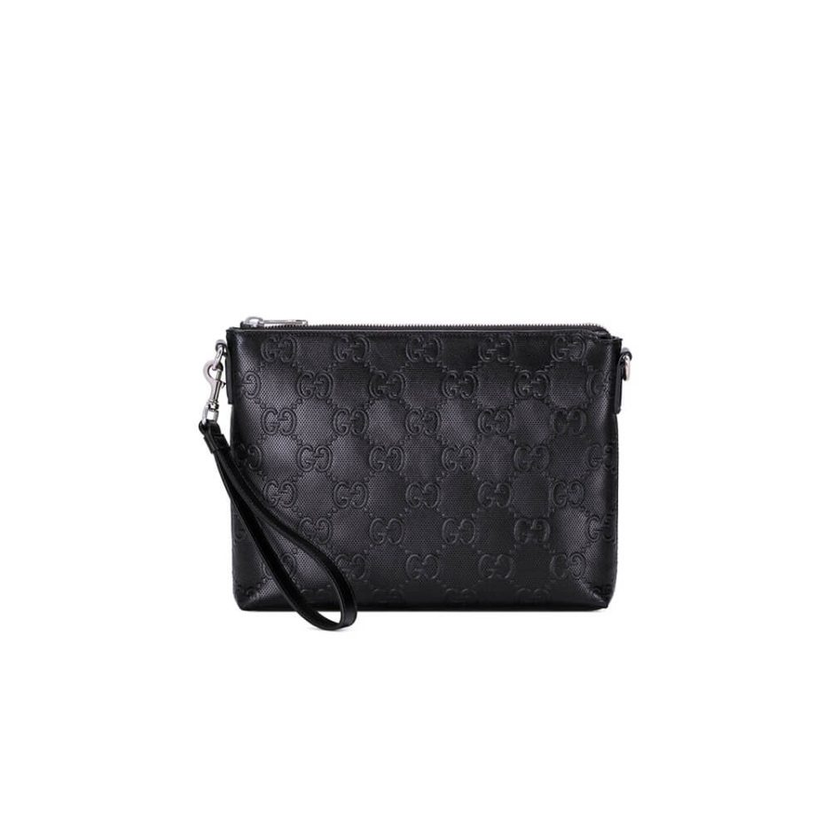 GG embossed medium messenger bag
