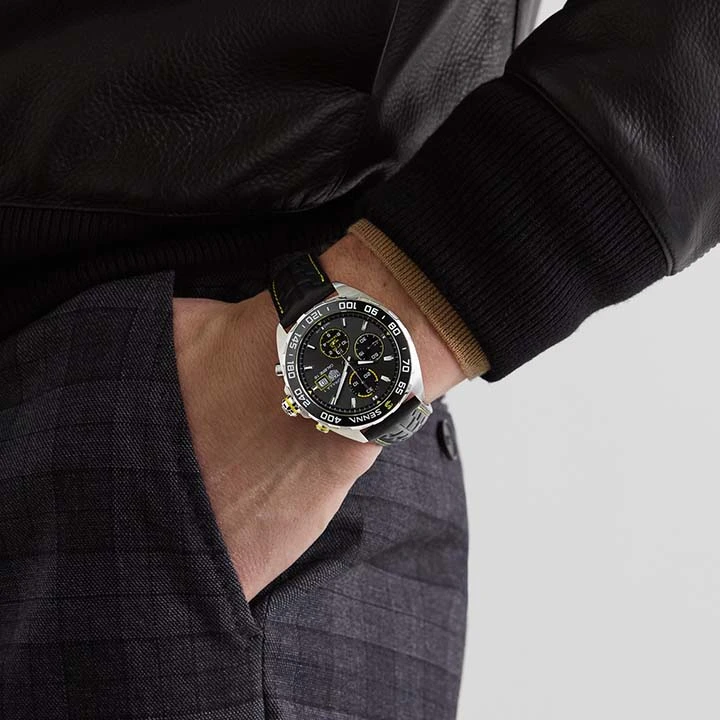 TAG HEUER FORMULA 1 X SENNA Automatic Chronograph - Diameter 44 mm CAZ201B.FC6487 - 图片 8