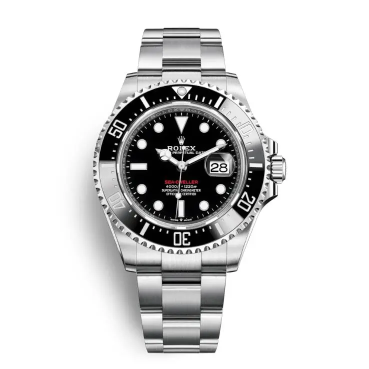 Rolex Sea Dweller Silver Black Dial 43mm m126600-0001(AAAAA version)