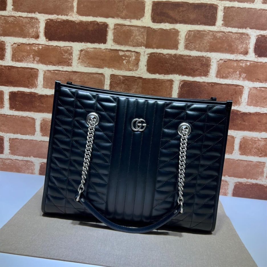 GG MARMONT MEDIUM TOTE BAG - 图片 2