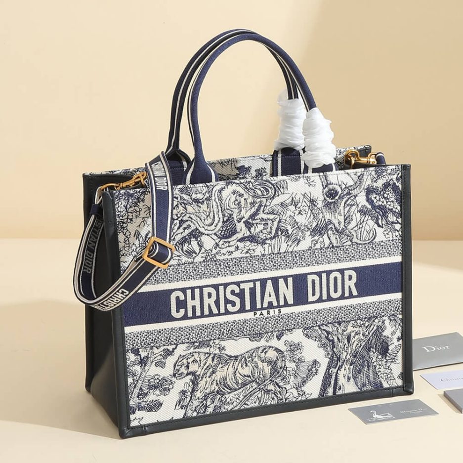 Medium Dior Book Tote - 图片 2