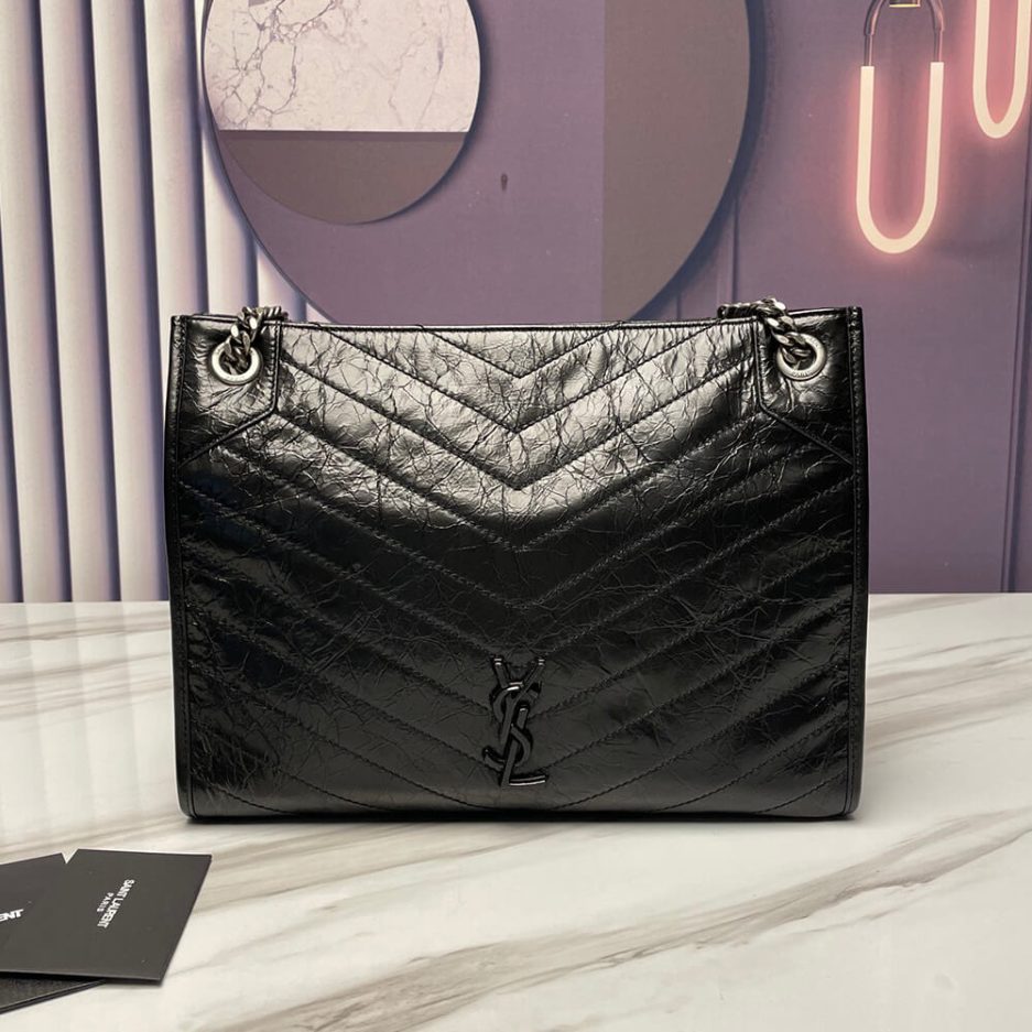 YSL NIKI SHOPPING IN VINTAGE LEATHER - 图片 2