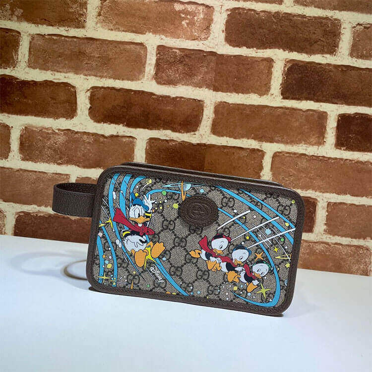 Disney x Gucci Donald Duck Cosmetic Case - 图片 2