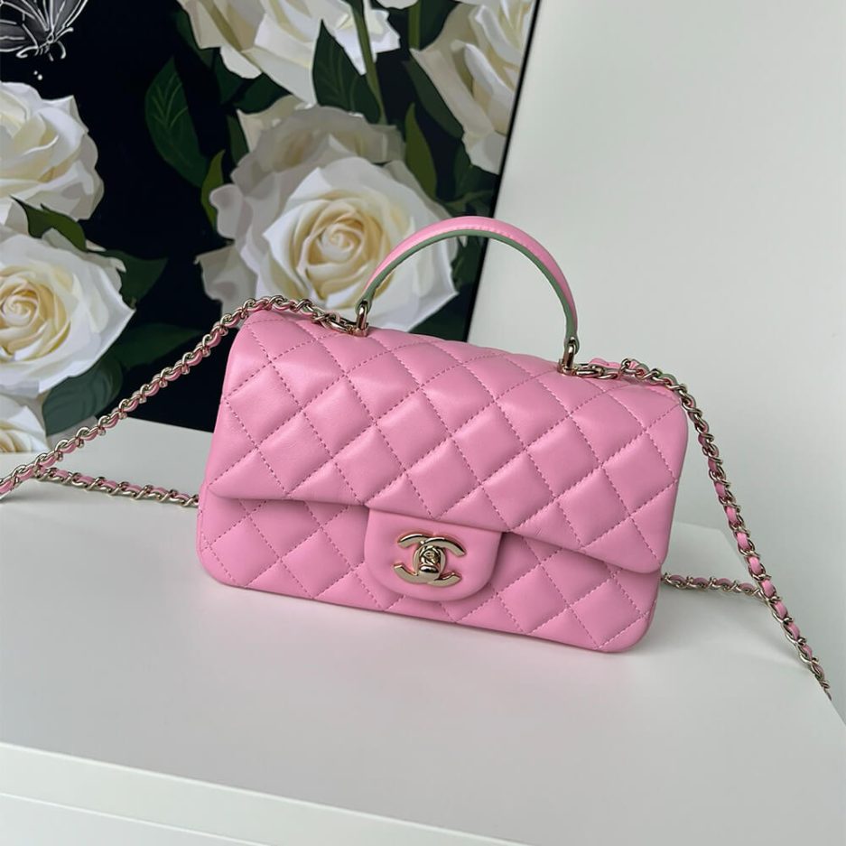 CHANEL Mini Classic Handbag With Top Handle - 图片 2