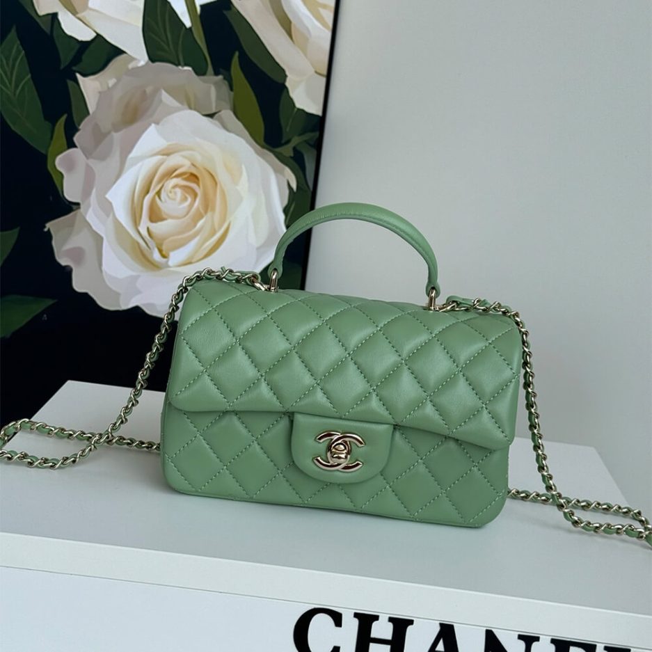 CHANEL Mini Classic Handbag With Top Handle - 图片 2