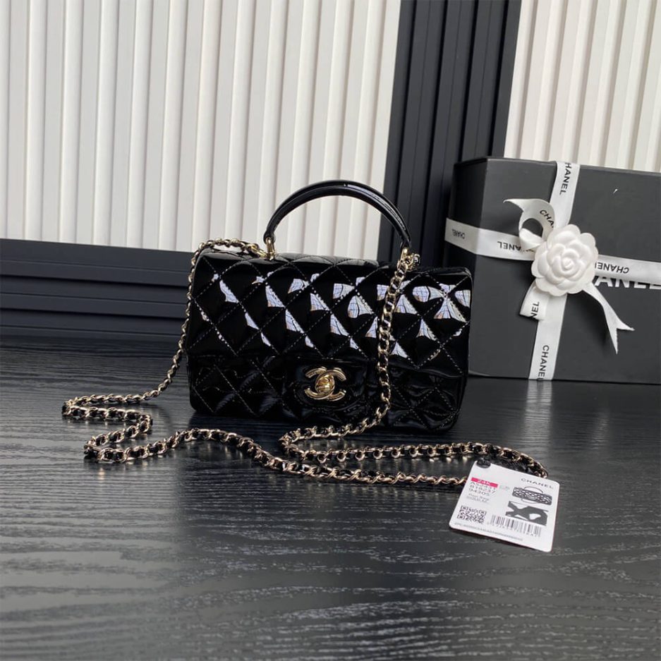 CHANEL Mini Classic Handbag With Top Handle - 图片 2