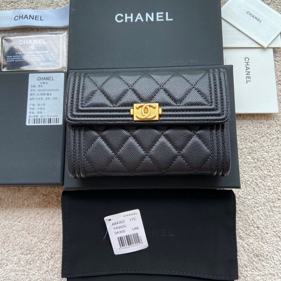 Chanel boy long wallet - 图片 2