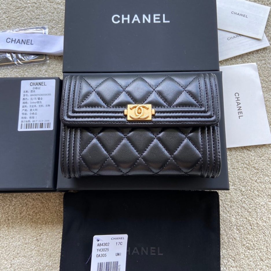 Chanel boy long wallet - 图片 2