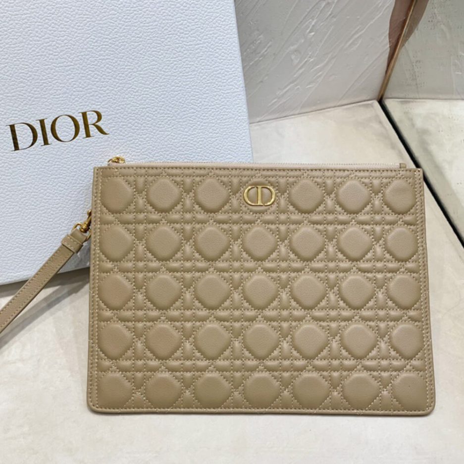 Large Dior Caro Daily Pouch(HIGH-END GRADE) - 图片 2