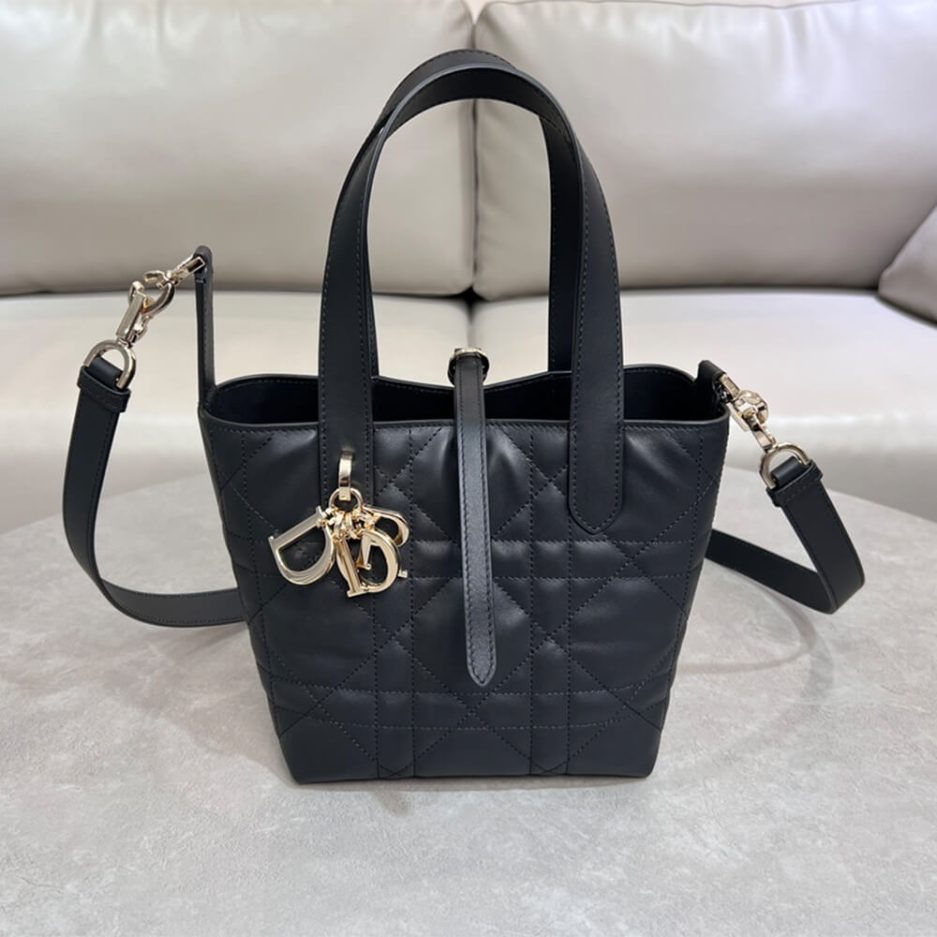 Small Dior Toujours Vertical Tote Bag - 图片 2