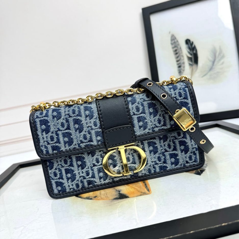 Dior 30 Montaigne East-West Bag with Chain - 图片 2