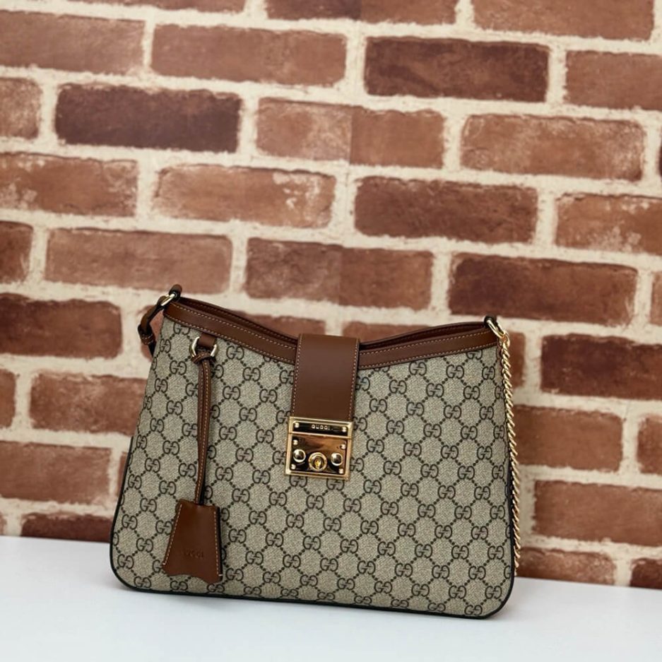 GUCCI PADLOCK GG MEDIUM SHOULDER BAG - 图片 2