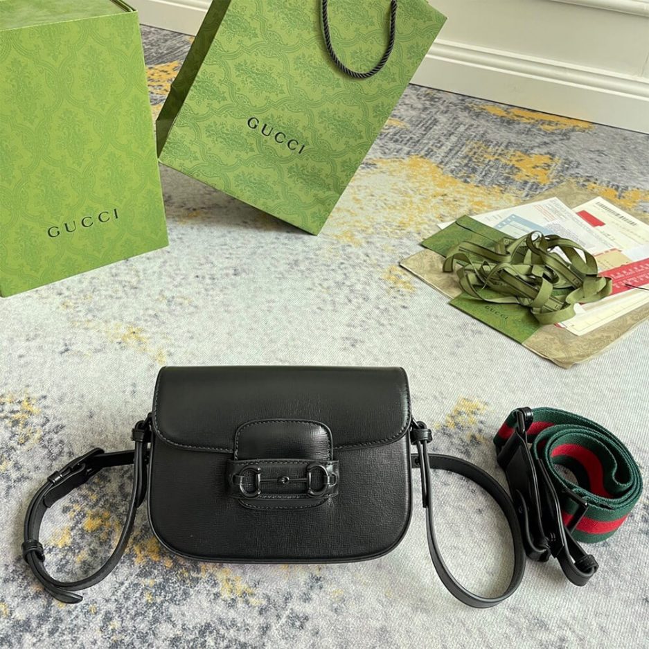 Gucci 1955 Horsebit mini bag - 图片 2