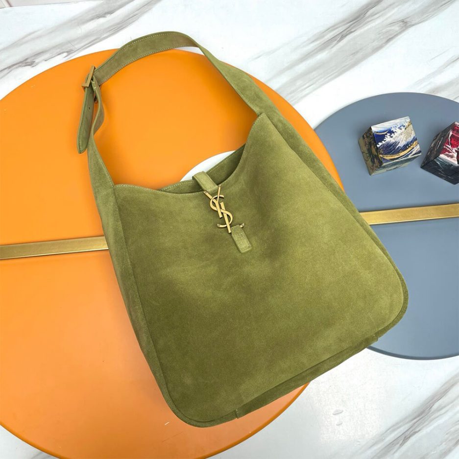 YSL LE 5 À 7 supple SUEDE LARGE - 图片 2