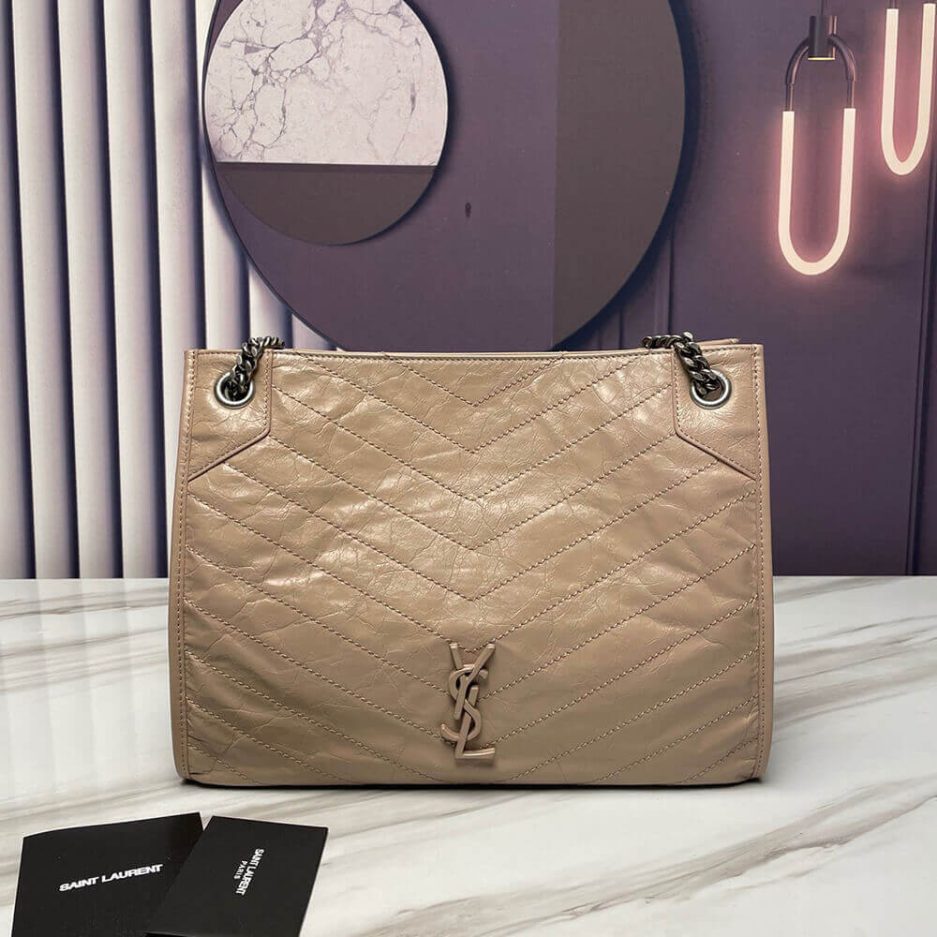 YSL NIKI SHOPPING IN VINTAGE LEATHER - 图片 2