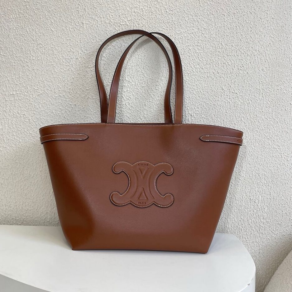 CELINE MEDIUM CABAS ANAIS CUIR TRIOMPHE IN GRAINED CALFSKIN - 图片 2
