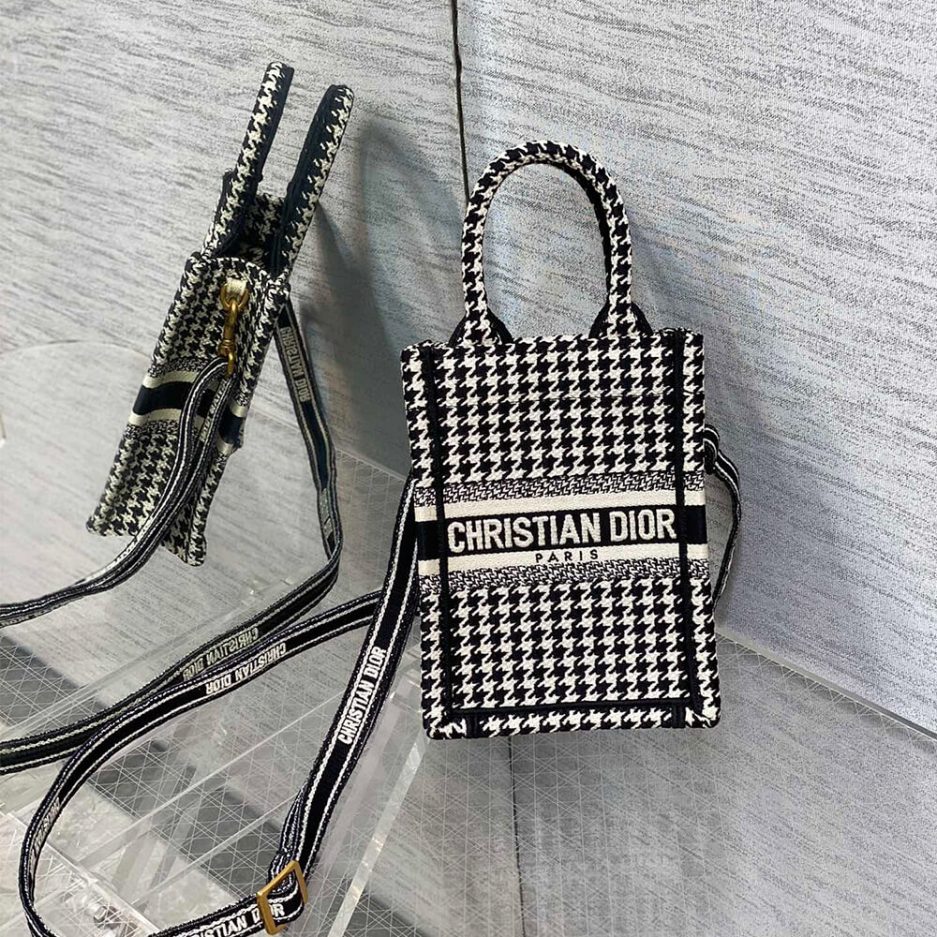 MINI DIOR BOOK TOTE PHONE BAG - 图片 2