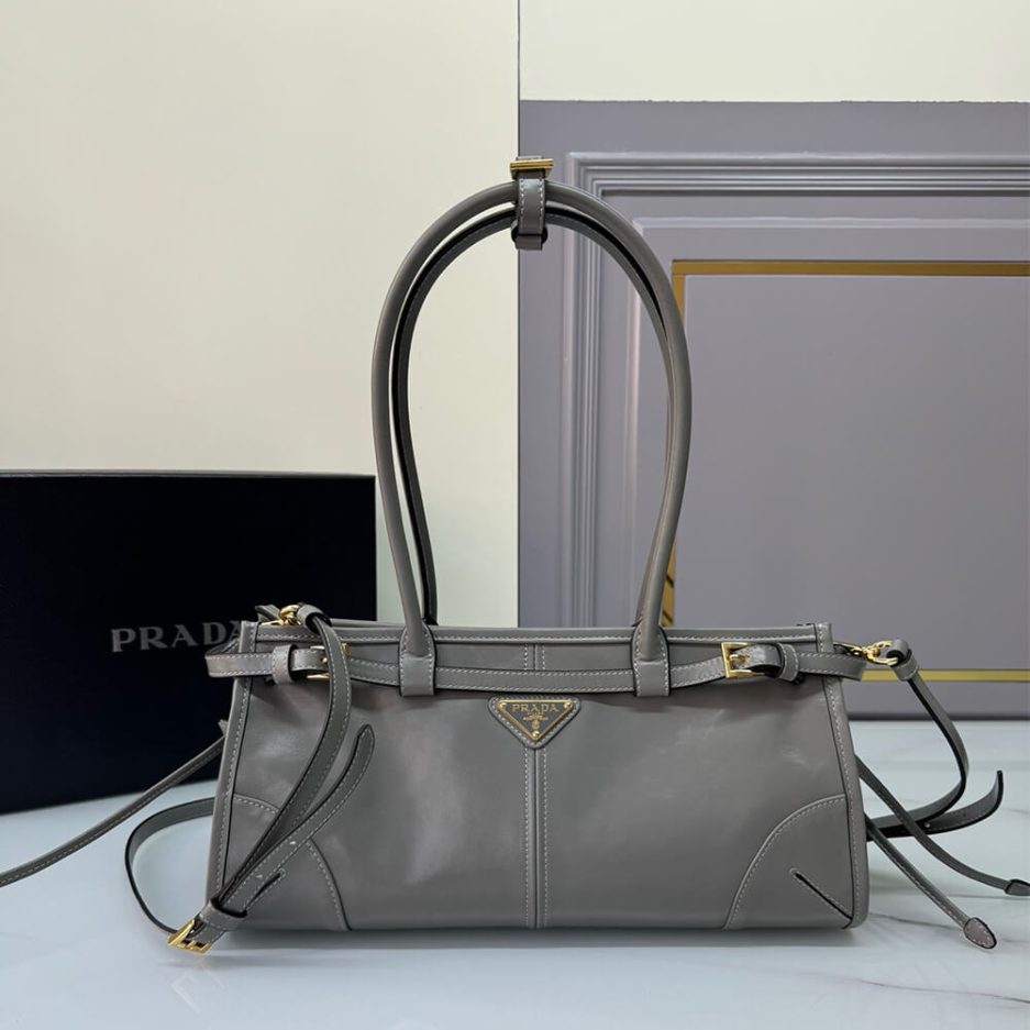 Prada Medium leather handbag(high-end grade) - 图片 2