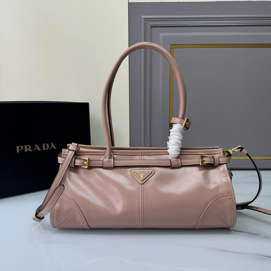 Prada Medium leather handbag(high-end grade) - 图片 2