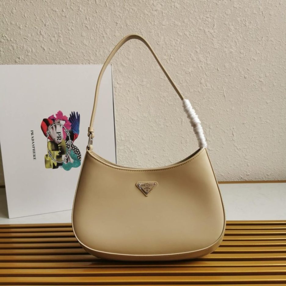 Prada Cleo brushed leather shoulder bag - 图片 2
