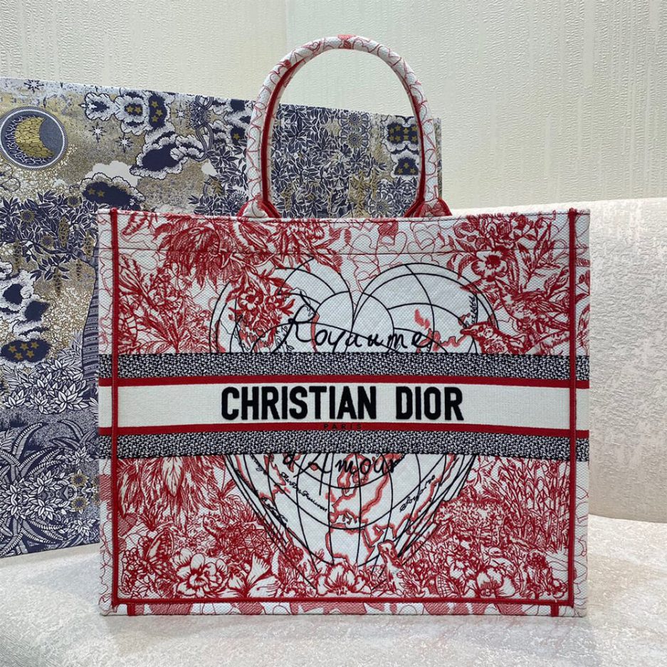 DIORAMOUR DIOR BOOK TOTE - 图片 2