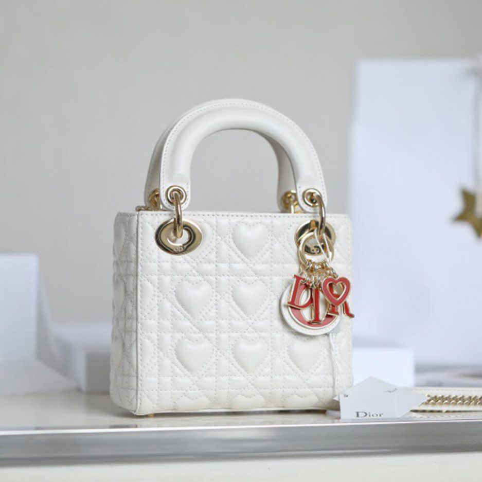 MINI LADY DIOR DIORAMOUR BAG - 图片 2