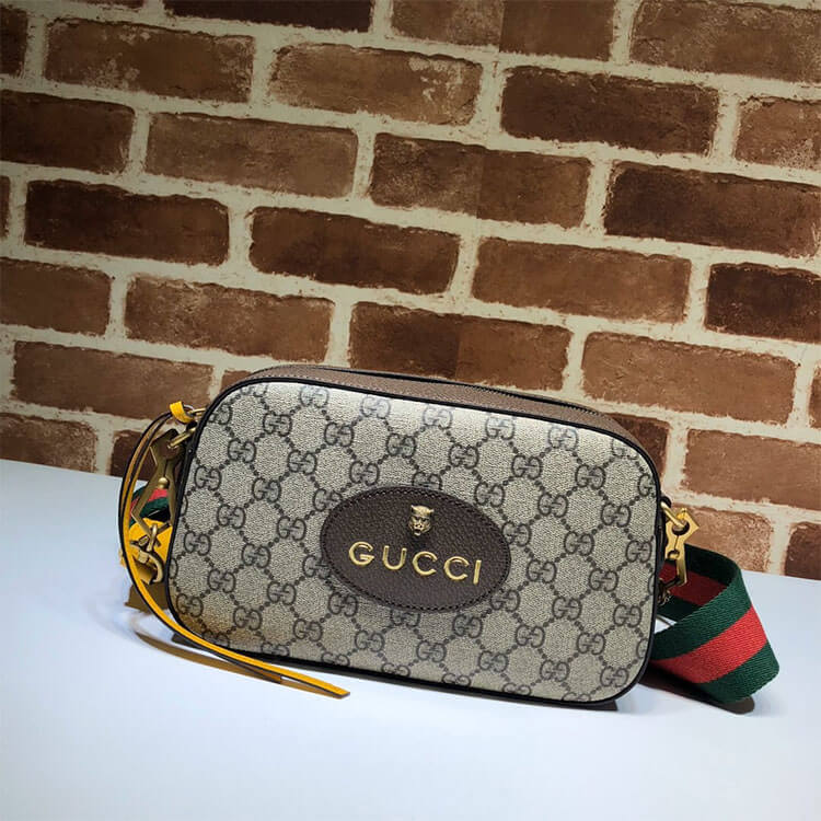 Gucci Neo Vintage GG Supreme Messenger Bag - 图片 2