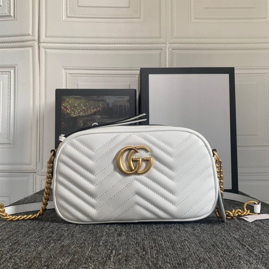 GG Marmont small matelasse shoulder bag - 图片 2