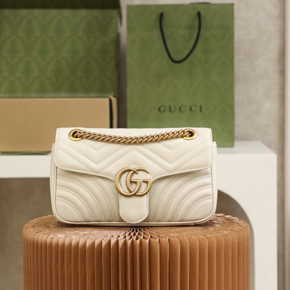GG Marmont small matelasse shoulder bag - 图片 2