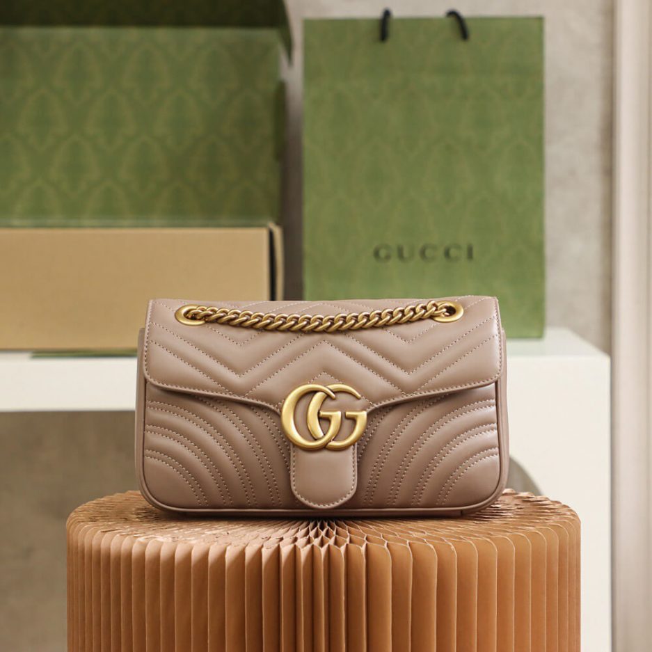 GG Marmont small matelasse shoulder bag - 图片 2