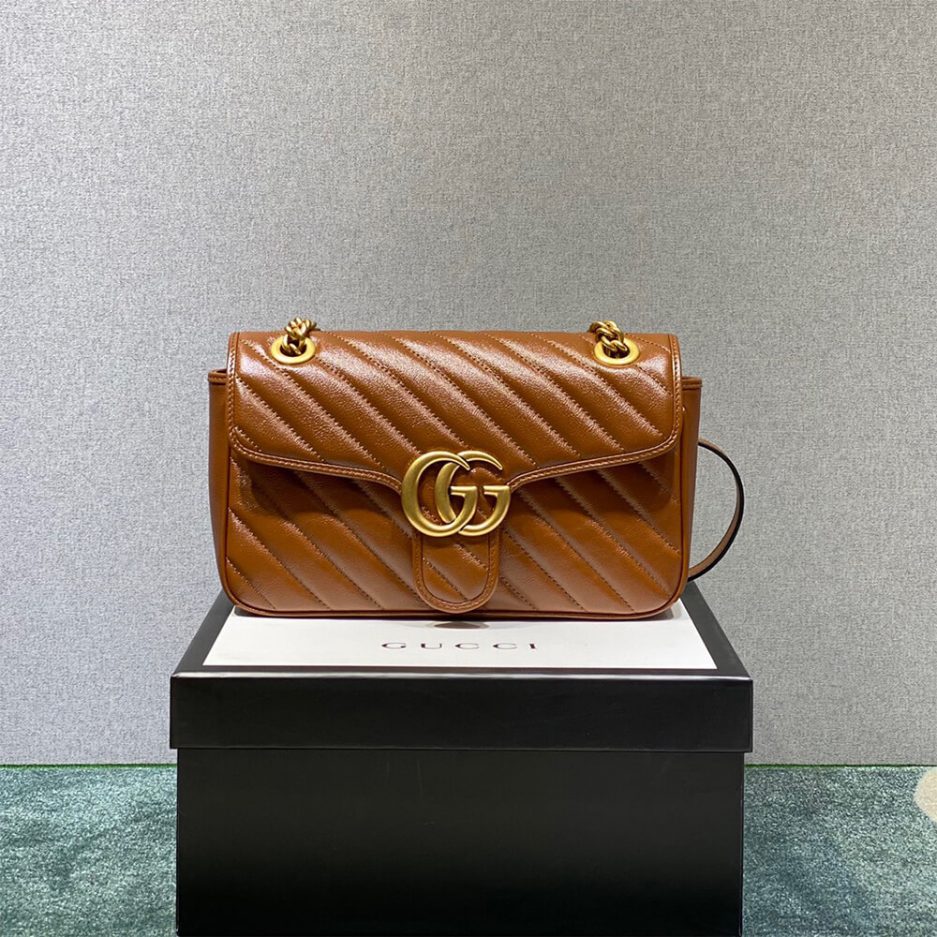 GG Marmont small matelasse shoulder bag - 图片 2