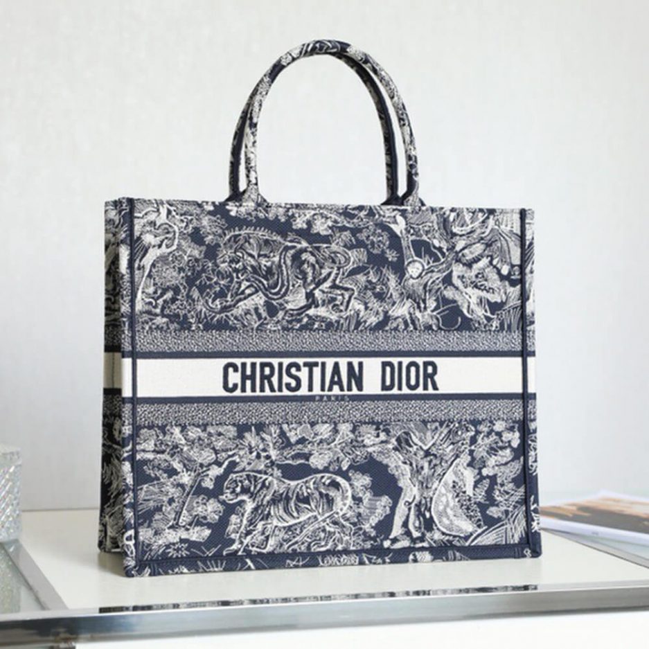 LARGE DIOR BOOK TOTE - 图片 2