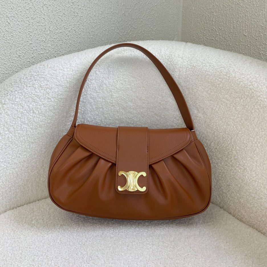 CELINE Medium POLLY bag in soft calfskin - 图片 2