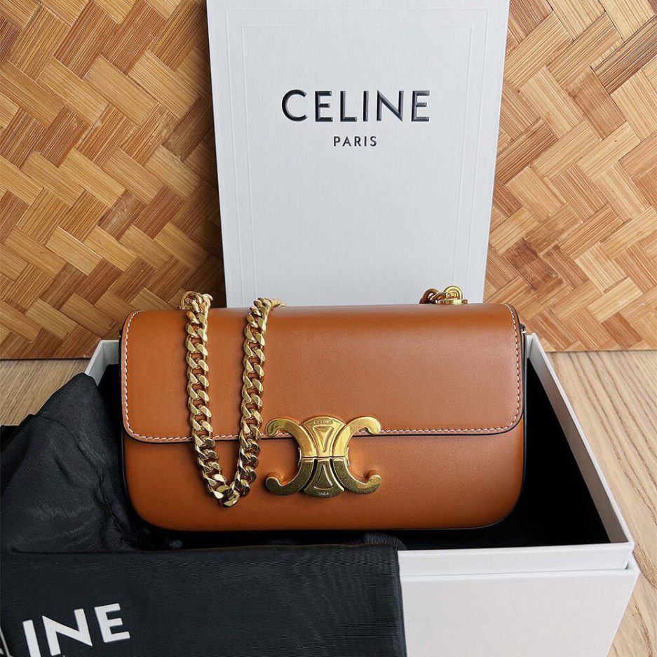 CELINE CHAIN SHOULDER BAG CLAUDE - 图片 2