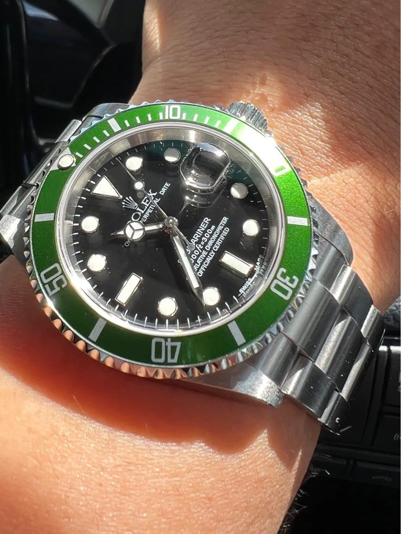 Rolex Submariner 16610LV-93250 black dial watch - 图片 3