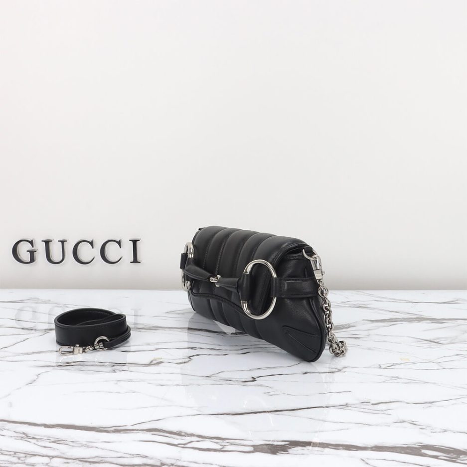 GUCCI HORSEBIT CHAIN SMALL SHOULDER BAG - 图片 3