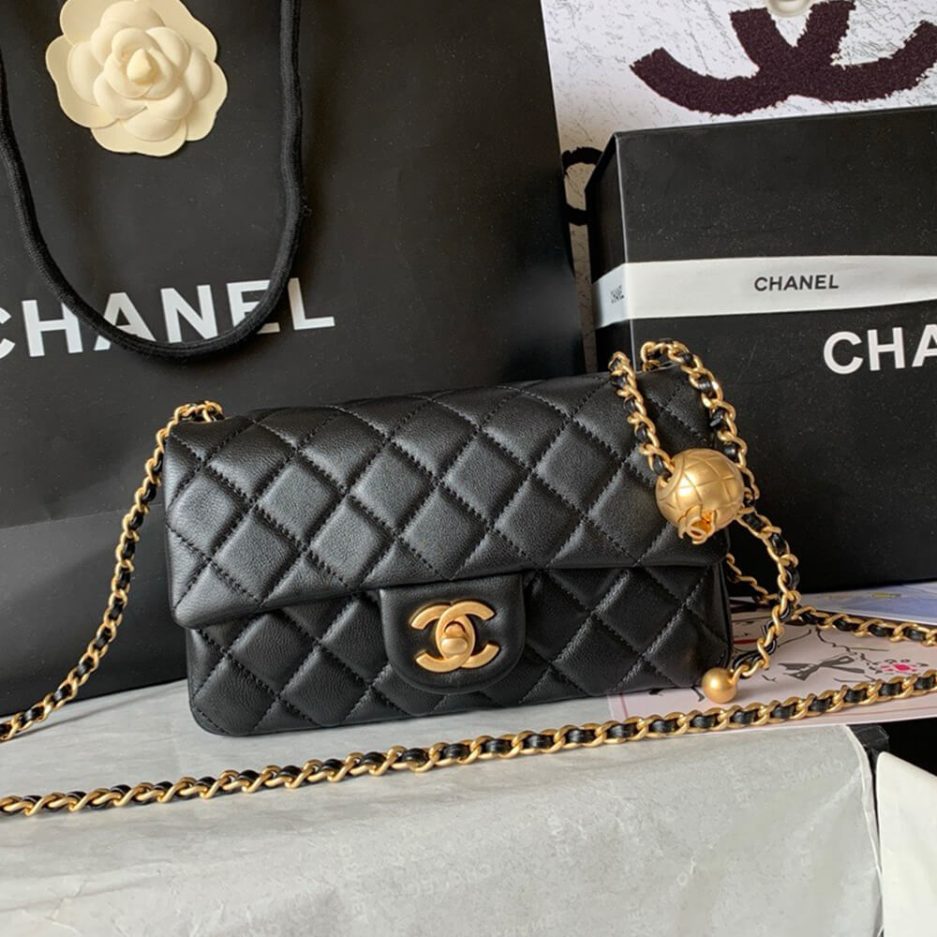 Chanel Pearl Crush Mini Rectangular Flap - 图片 3