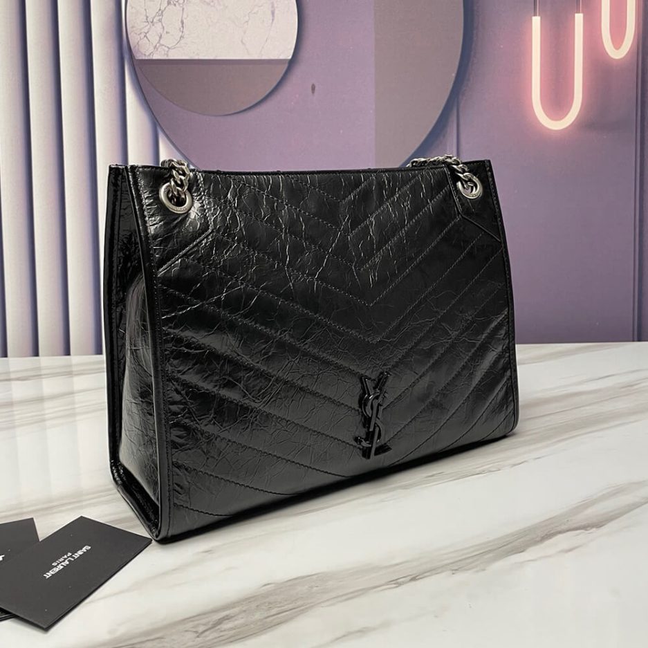 YSL NIKI SHOPPING IN VINTAGE LEATHER - 图片 3